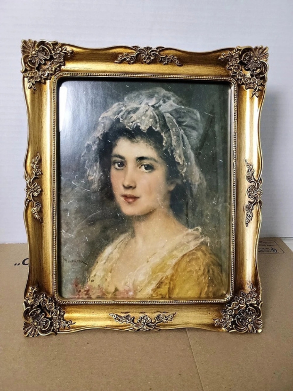 Ornate Gold Picture Frame